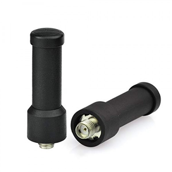 Bingfu UHF 400-470MHz 양방향 라디오 안테나 교체 워키 토키 SMA 여성용 짧은 안테나 2 팩 BaoFeng BF-888S Arcshell AR-5 AR-6 AR-7 Retevis H-777 H-777S Kenwood FRS 라디오와 호환 가능