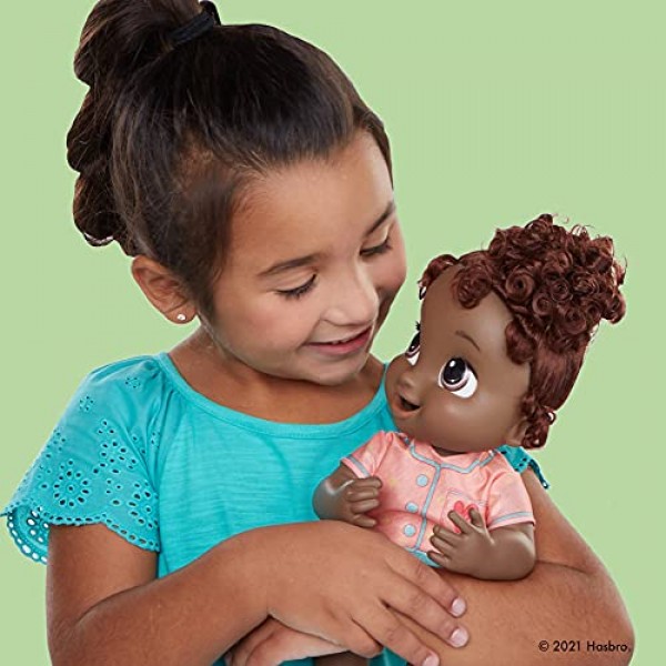 Baby Alive Lulu Achoo 인형, 조명, 소리, 움직임 및 도구가 포함된 12인치 대화형 의사 놀이 장난감, 3세 이상 어린이 표준 포장