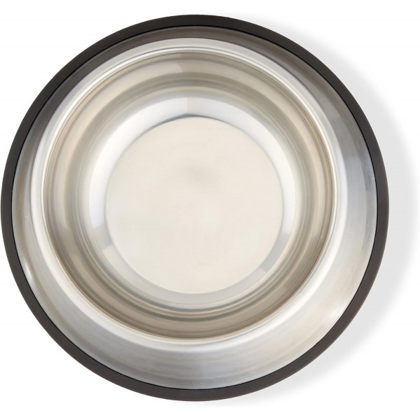 Amazon Basics Dog Bowl, 스테인리스 스틸, 2팩, 946ml 2팩