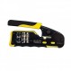 Klein Tools VDV226-110 래칫팅 모듈형 데이터 케이블 크림퍼/와이어 스트리퍼/RJ11/RJ12 표준용 와이어 커터, RJ45 패스스루 커넥터