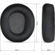 SteelSeries Arctis Nova Pro 무선 블루투스 헤드셋(메쉬 이어 패드)용 XBERSTAR Nova Pro 무선 게임용 헤드셋 이어 패드 교체용 이어 패드 커버 메쉬 이어 패드 및 헤드밴드