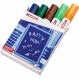 edding 4090 분필 마커 - 밝은 색상 - 펜 5개 - 끌 팁 4-15mm - 칠판용 닦을 수 있는 넓은 분필 펜 - 창문, 유리, 거울에 쓰기용 - 불투명한 색상의 칠판 펜 02: 5 펜 - 다채로운(특