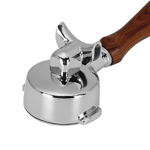 58mm 포터필터 더블 스파우트 2 이어 E61 그룹 헤드, Flair 58, ECM, Rocket, Sanremo, Synesso, Slayer, Espresso 머신 부품과 호환 가능