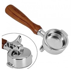 58mm 포터필터 더블 스파우트 2 이어 E61 그룹 헤드, Flair 58, ECM, Rocket, Sanremo, Synesso, Slayer, Espresso 머신 부품과 호환 가능