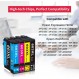 Epson Expression Home XP2100 XP2105 XP3100 XP3105 XP4100 XP4105 Workforce WF-2810DWF WF-2830DWF WF-2833과 호환되는 Epson 603XL 잉크 카트리지용 프린터 카트리지 3 검정 603 XL. 5DWF 3 블랙 EP603xl