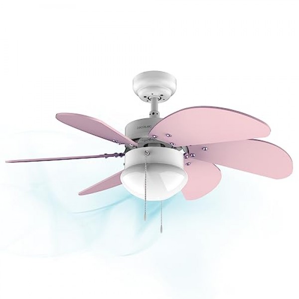 Cecotec 천장 선풍기 EnergySilence Aero 3600 Vision SunLight 50W(보라색)