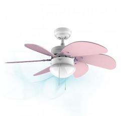 Cecotec 천장 선풍기 EnergySilence Aero 3600 Vision SunLight 50W(보라색)