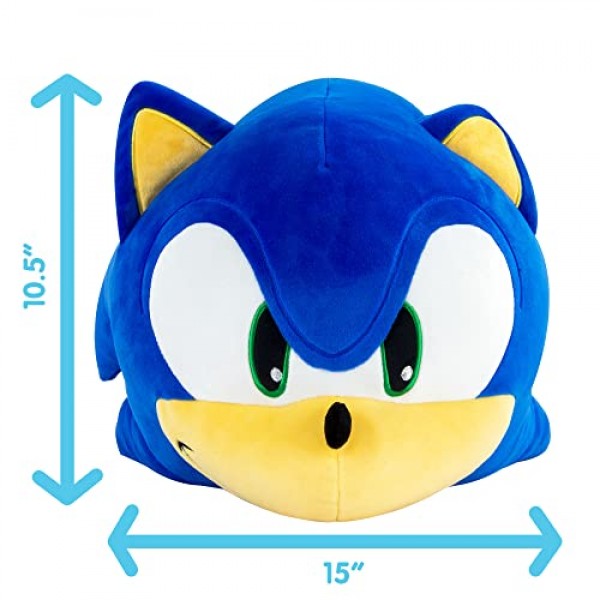 Club Mocchi-Mocchi- Sonic the Hedgehog 플러시 — Plushie — Collectible Squishy Toys — 15인치