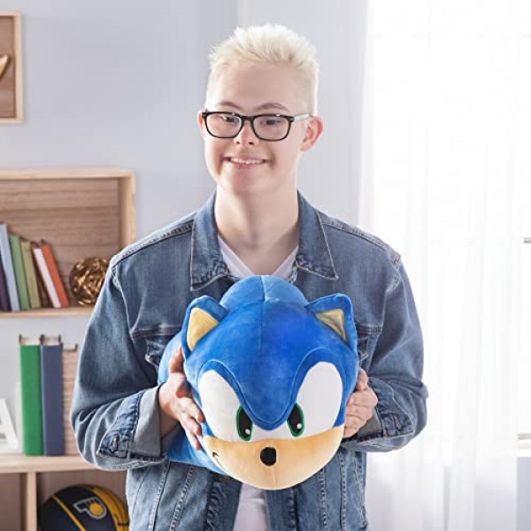 Club Mocchi-Mocchi- Sonic the Hedgehog 플러시 — Plushie — Collectible Squishy Toys — 15인치