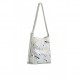 Desigual 여성용 가방 Splat_BUTÁN W 2004 실버, 블랙, 프리 사이즈
