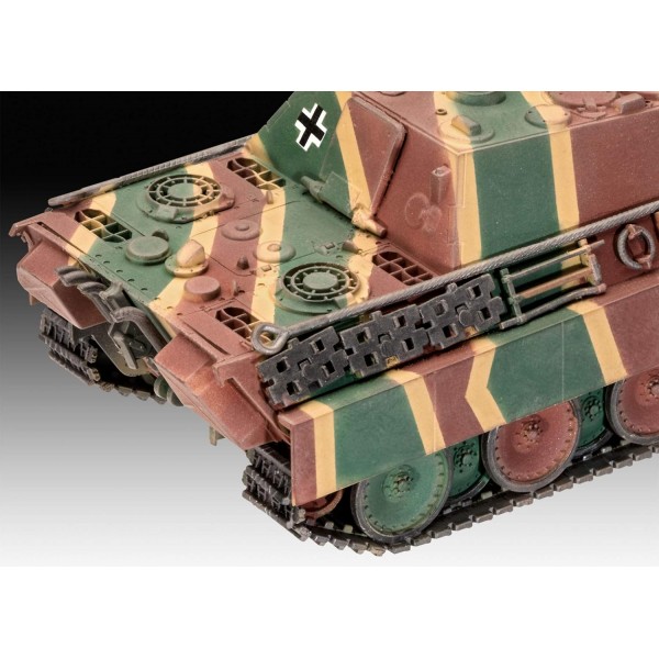 Revell 3327 Jagdpanther Sd.Kfz.173, 탱크 모델 키트 1:72, 13cm 액세서리, 멀티컬러