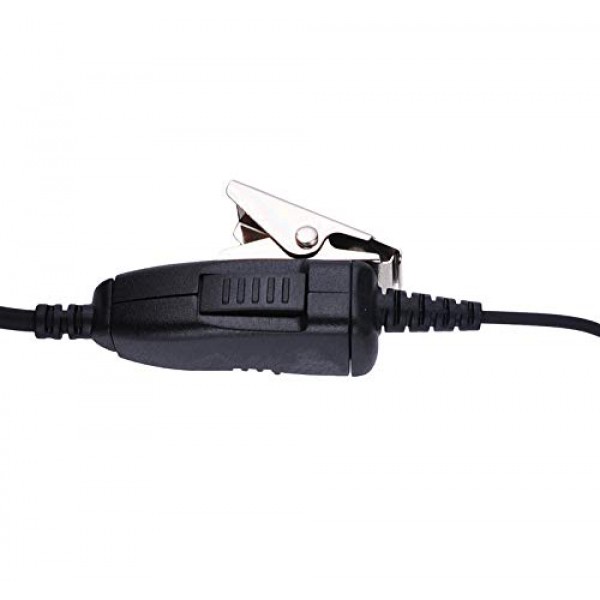 G 모양 2 핀 워키 토키 이어폰 헤드셋 Baofeng UV-5R Retevis H-777 RT21 RT22 Arcshell AR-5 양방향 라디오와 호환 가능