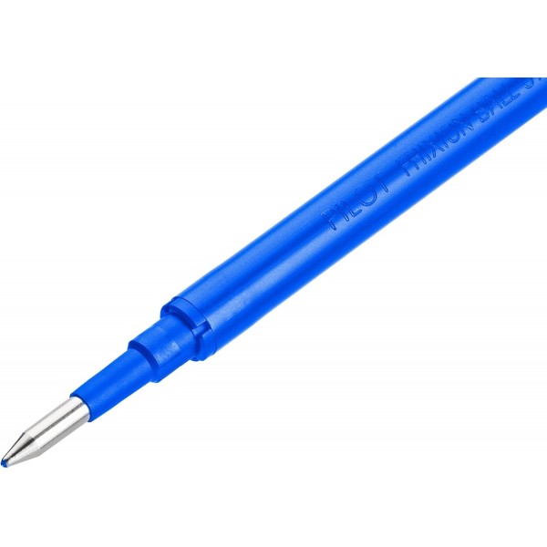 PILOT FriXion 리필 0.7 - 6개 팩 - 검정색/파란색 - 지울 수 있는 잉크가 포함된 FriXion 리필 - FriXion Ball 및 FriXion Clicker와 호환 가능 - 중간 강도 - 젤 롤러볼 리필