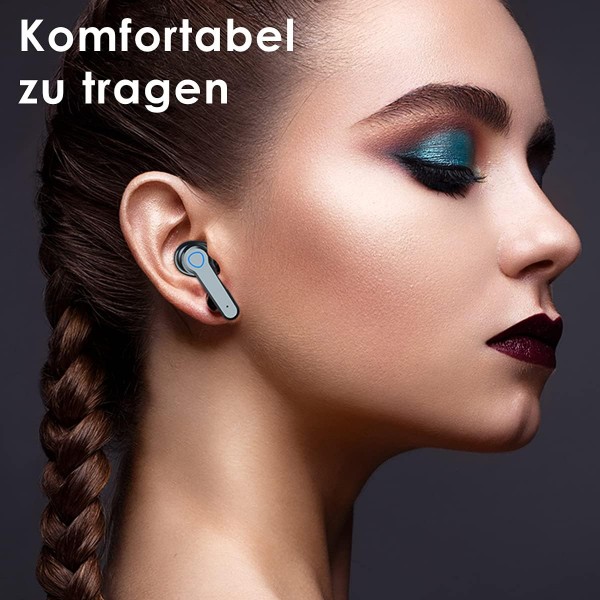헤드폰 TWS Bluetooth Huawei P50 P30 P20 P10 Lite Pro 이어폰 형 이어폰 무선 헤드셋 무선 터치 컨트롤 LED 디스플레이 호환