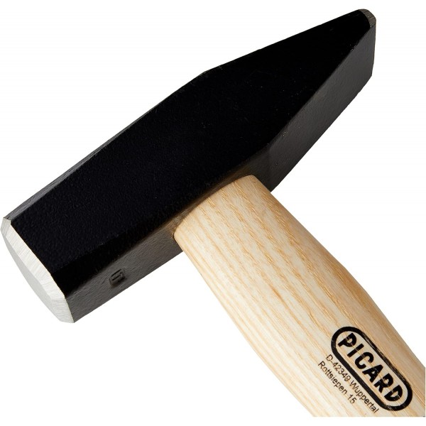 Picard 0000101-0800 800g 저먼 패턴 핸드/리벳팅 해머 - 브라운/블랙 800g 브라운/블랙