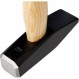 Picard 0000101-0800 800g 저먼 패턴 핸드/리벳팅 해머 - 브라운/블랙 800g 브라운/블랙