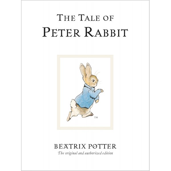 Beatrix Potter A25864 Peter Rabbit Nursery Set, 3 Pieces - White & The Tale of Peter Rabbit: The Original and Authorized Edition: 1 (Beatrix Potter Originals) + Tale Of Peter Rabbit