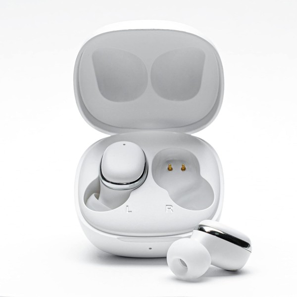 Little Land Bluetooth 헤드폰, 흰색, 마이크가 있는 Bluetooth 5.3, 무선 헤드폰, 스테레오 사운드, 인이어 헤드폰