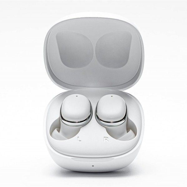 Little Land Bluetooth 헤드폰, 흰색, 마이크가 있는 Bluetooth 5.3, 무선 헤드폰, 스테레오 사운드, 인이어 헤드폰