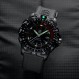 Luminox G 컬렉션 Never Get Lost 남성용 시계 45mm - 날짜 표시가 있는 블랙 다이빙 시계, 100m 방수