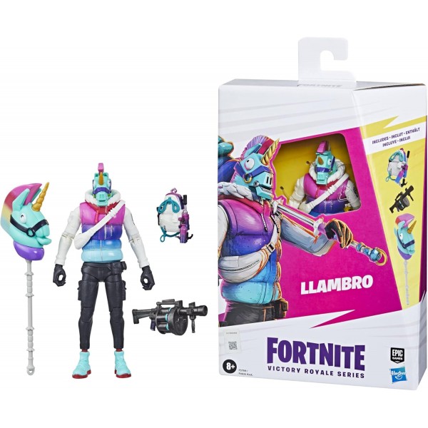 Hasbro Fortnite Victory Royale Series Llambro 액세서리 포함 수집용 액션 피규어 – 8세 이상, 15cm