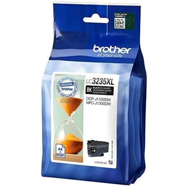 Brother 검정 잉크 카트리지 LC3235XLBK 검정 대용량