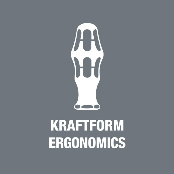 Wera Kraftform Kompakt 60 비트 홀딩 스크루드라이버 및 비트 세트, PH/PZ/SL/TXBO/HEX, 17pc, 05059295001 및 416 R T-핸들 비트 홀딩 스크루드라이버 Rapidaptor, 1/4