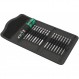 Wera Kraftform Kompakt 60 비트 홀딩 스크루드라이버 및 비트 세트, PH/PZ/SL/TXBO/HEX, 17pc, 05059295001 및 416 R T-핸들 비트 홀딩 스크루드라이버 Rapidaptor, 1/4" x 45mm, 05023404001
