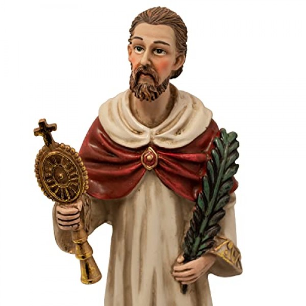마을 선물 수입업자 Saint Raymond Nonnatus 실내 조각상 | 13인치 높이 | 임산부, 임산부, 조산사, 어린이의 수호성인 | 그레이트 카톨릭 가정 장식