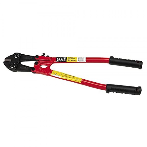 Klein Tools 63318 볼트 커터, 강철 핸들, 18인치