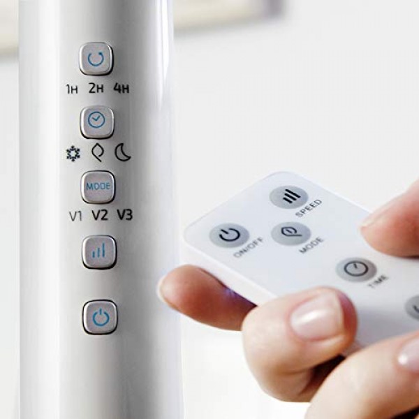 Cecotec EnergySilence 540 스마트 플로어 팬 55W 리모콘 화이트