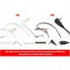 KINBOOFI KZ ZS10 Pro 인이어 모니터 이어폰 헤드폰, 4BA 및 1DD 드라이버가 있는 HiFi KZ 헤드폰, 분리형 0.75mm 2Pin 6N OFC 케이블이 있는 KZ 업그레이드 ZS10 Pro(마이크 없음, 파란색