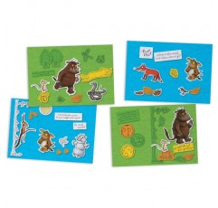 John Adams 577 11057 퍼지 펠트 서랍 세트 Gruffalo 싱글 침대 레드 Gruffalo 서랍 세트 싱글 침대
