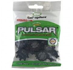 Softspikes Pulsar 골프 스파이크화 핀 - 20개 클램쉘, 블랙