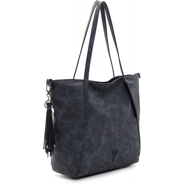 SURI FREY Shopper Romy 11882 여성 핸드백 유니 원 사이즈 블루 500