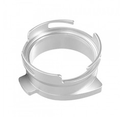커피 도징 깔때기, 54mm 에스프레소 도징 핸즈프리 깔때기 알루미늄 Breville Barista Portafilters에 적합, 가정용 또는 카페 사용을 위한 교체 깔때기 액세서리(슬리버)