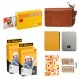 KODAK 미니 2 레트로 4PASS 휴대용 포토 프린터(2.1x3.4인치) + 68매 선물 번들, 노란색