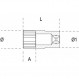 Beta 910 AL 긴 인치 육각 소켓 3/8 크롬 13mm