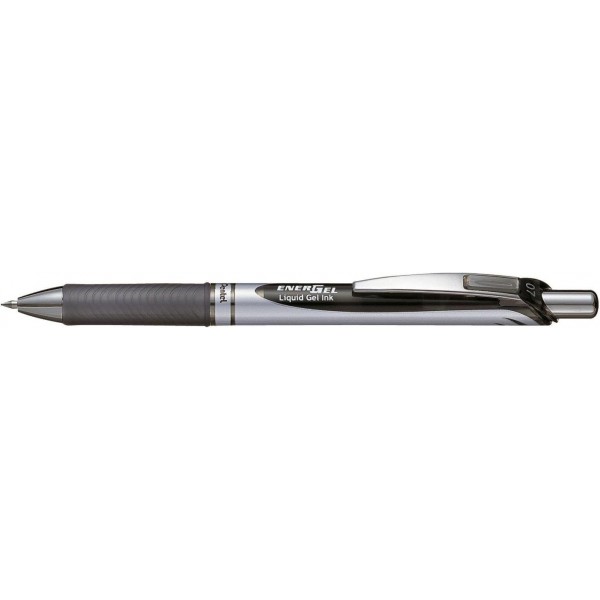 펜텔 젤 롤러볼펜 EnerGel with Push Mechanism, 6개들이 팩, 0.7mm(검은색, 6개들이 팩)
