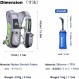TRIWONDER 초경량 하이드레이션 팩, 5.5L 러닝 백팩, 트레일 러닝 백팩, 아웃도어 하이드레이션 팩, 러닝용 아웃도어 백팩, 마라톤, 사이클링 그레이 - 연수병 2개(350ml) 포