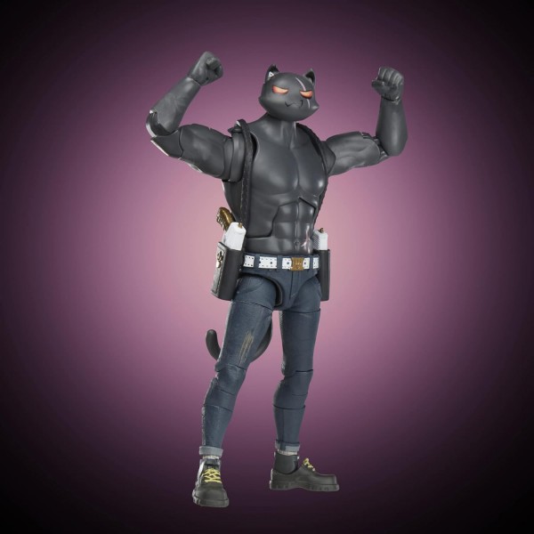 Hasbro F49625X0 Fortnite Victory Royale Series Meowscles (Shadow) 디럭스 팩 액션 피규어 15Cm, 멀티 컬러