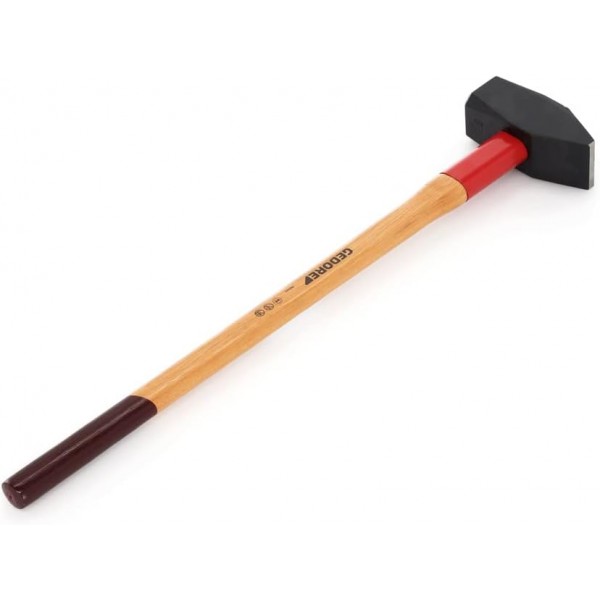 Gedore Engineer's Sledge Hammer ROTBAND-Plus 6kg, 900mm - 609 H-6 - 90