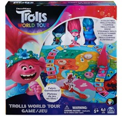 Spin Master Games Trolls World Tour 가족 및 5세 이상의 어린이를 위한 협동 전략 보드 게임