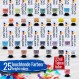 Tritart 아크릴 페인트 세트 HIGHLY PIGMENTED | 25 x 22ml 얼룩 튜브 | 아크릴 페인트 22ml(25개들이 팩)