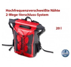 Semptec Urban Survival Technology 배낭 방수: 트럭 방수포로 만든 방수 트레킹 배낭, 20리터, IPX6(트레킹 배낭)