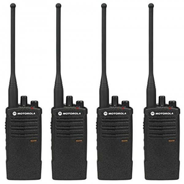 모토로라 RDU4100 RDX 비즈니스 양방향 UHF 전문가용 양방향 무전기(4팩)