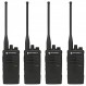 모토로라 RDU4100 RDX 비즈니스 양방향 UHF 전문가용 양방향 무전기(4팩)