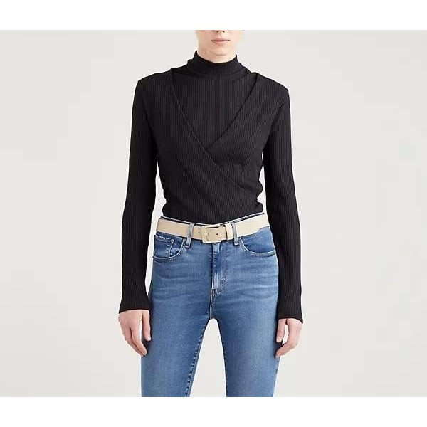리바이스 Damen Femme Free Metal Gürtel 95 Tan