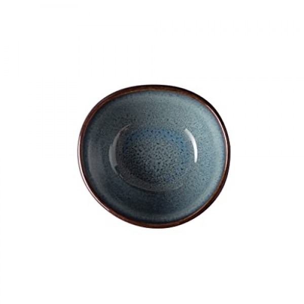 좋다. by Villeroy & Boch - Lave Gris 딥 보울 10 x 10 x 6 cm, 보울 그레이, 도기