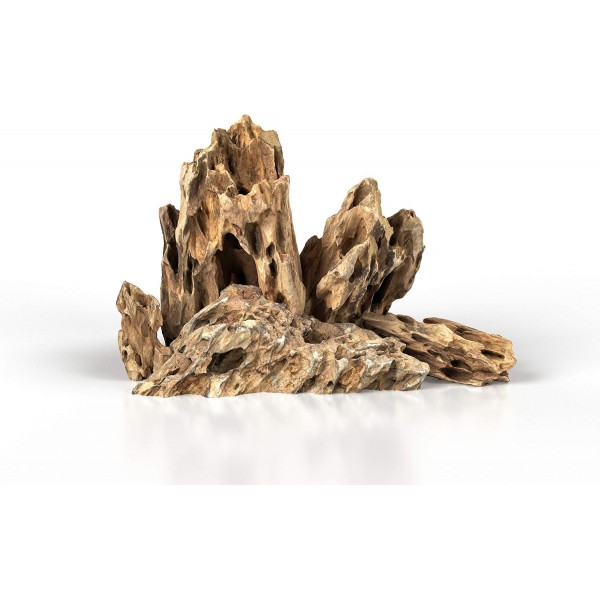 ARKA Aquatics myScape-Rocks Dragon - 드래곤 스톤 - 천연 암석, 최대 약 60cm의 수족관용, 5kg, 갈색, MSRD5 & MICROBE-LIFT Plantscaper - 이끼와 식물용 식물 접착제, 50g. MICROBE-LIFT Plantscaper